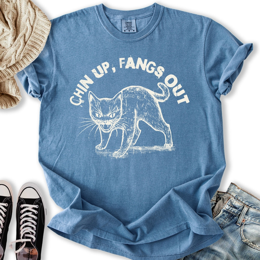 Chin Up Fangs Out T-Shirt