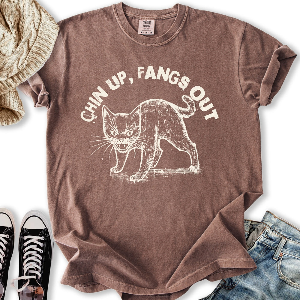 Chin Up Fangs Out T-Shirt