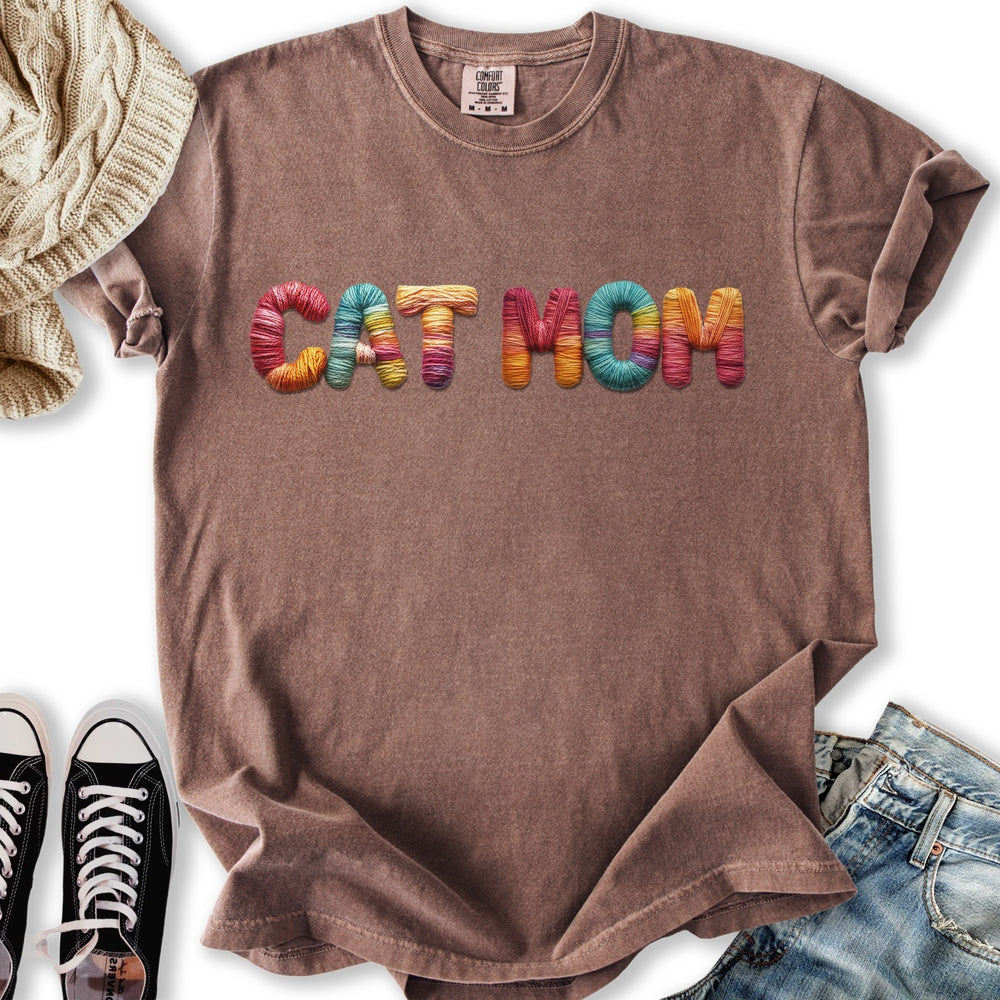 Yarn Cat Mom T-Shirt