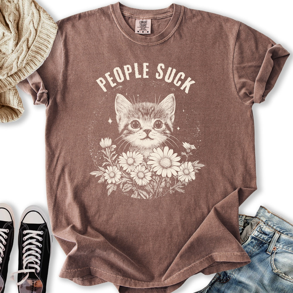 People Suck Cat T-shirt