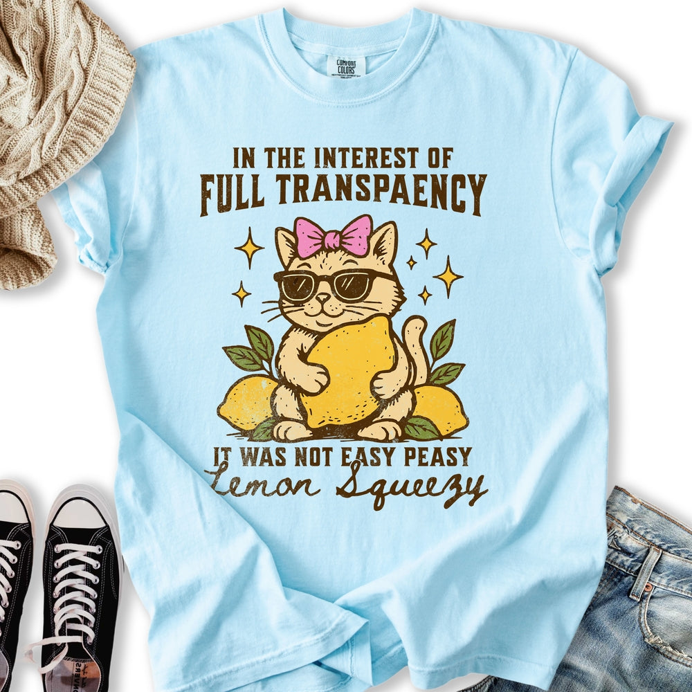 Lemon Squeezy Cat T-shirt