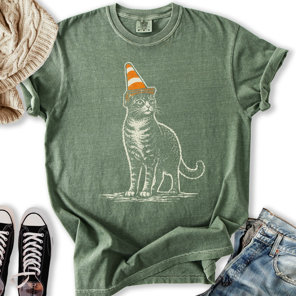 Witches Hat Cat T-Shirt