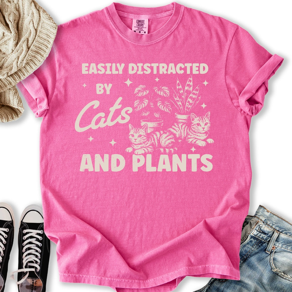 Cats and Plants T-shirt