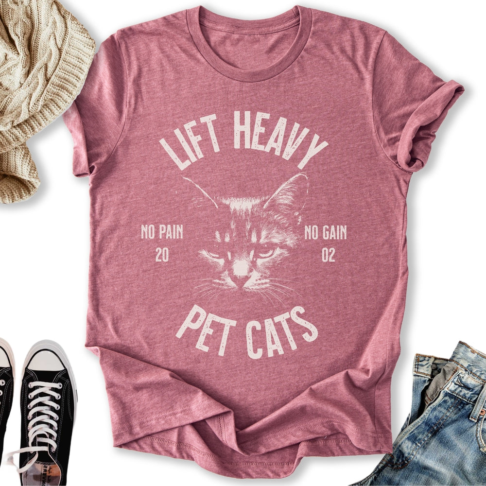 Lift Heavy Pet Cats Classic Tee