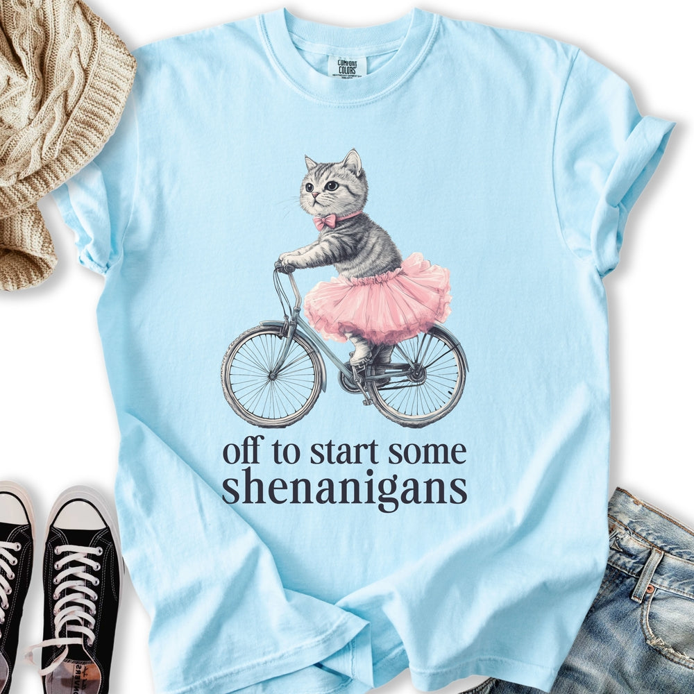 Shenanigans Cat T-shirt