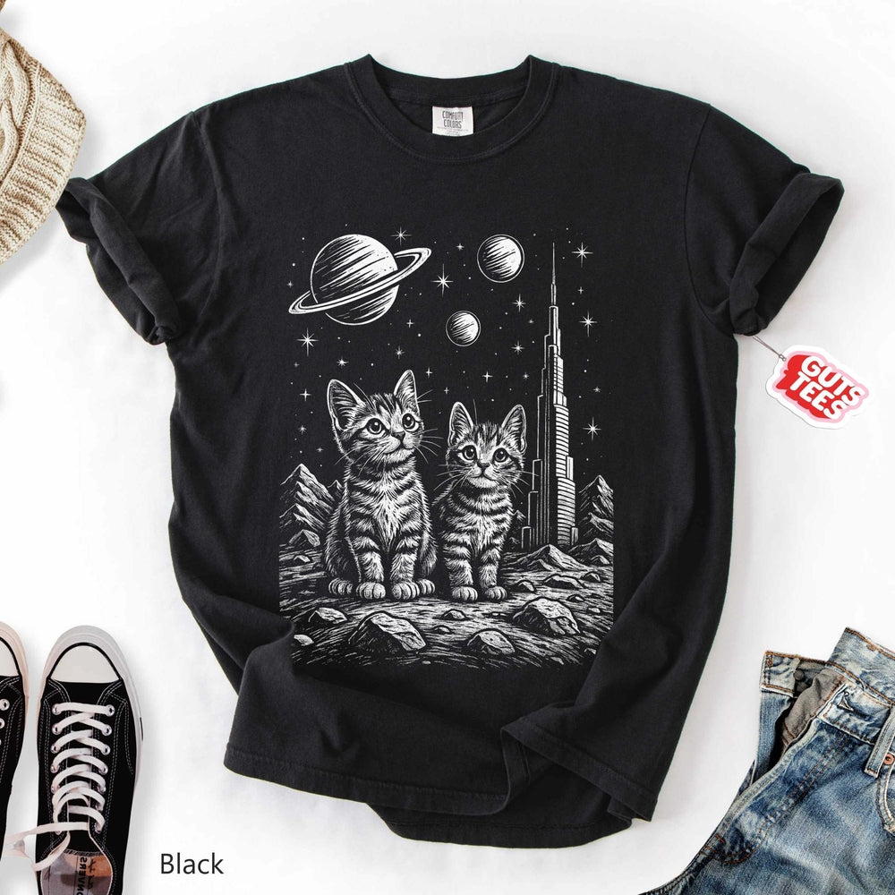 Cats in Space T-shirt