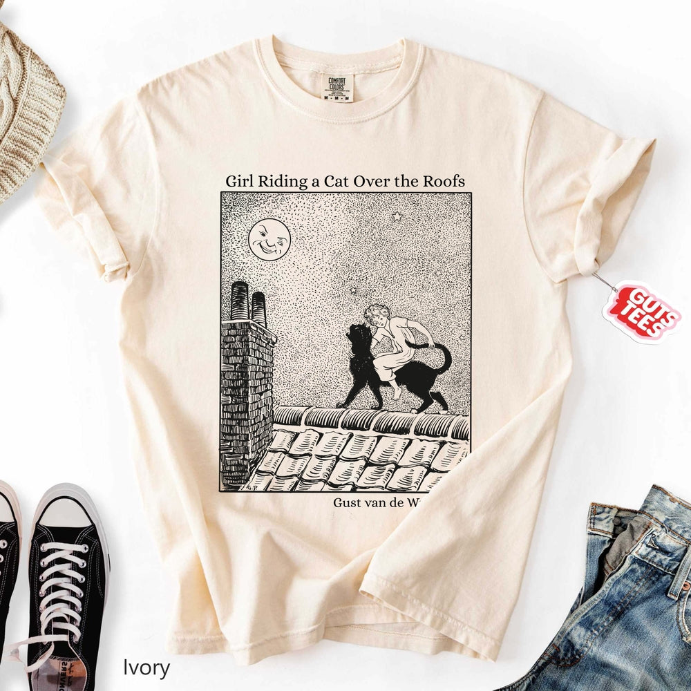 Quirky Vintage Art T-Shirt