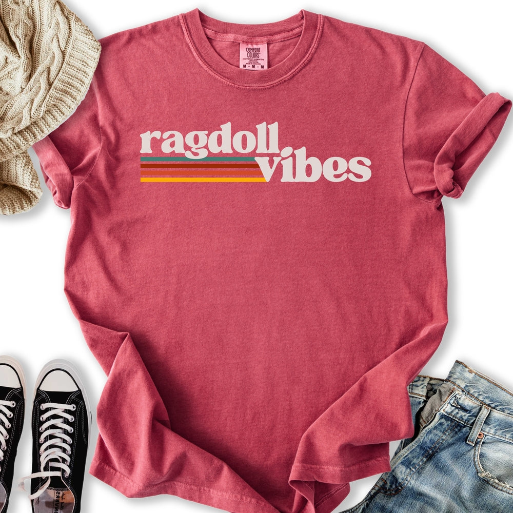 Retro Ragdoll Vibes T-Shirt