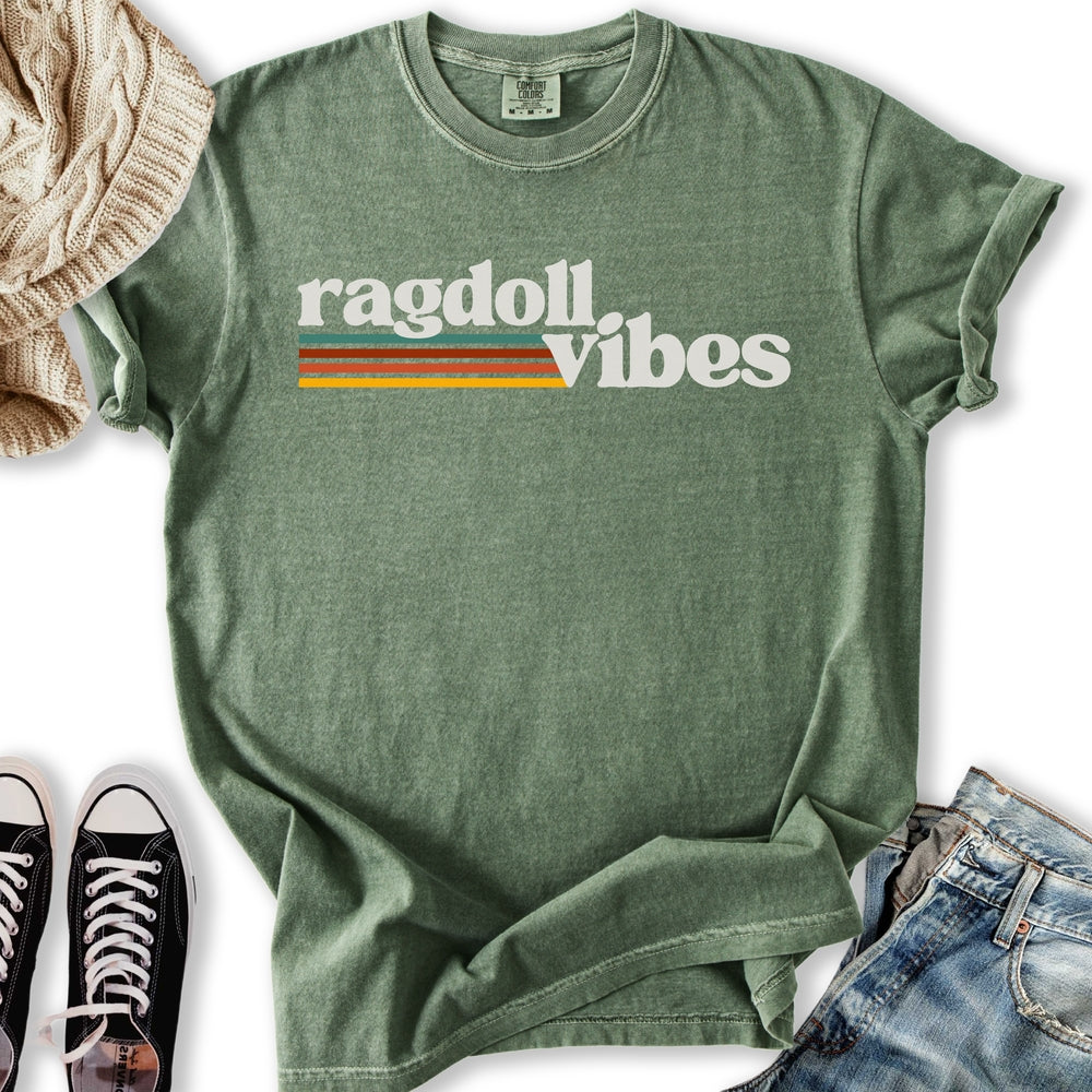 Retro Ragdoll Vibes T-Shirt