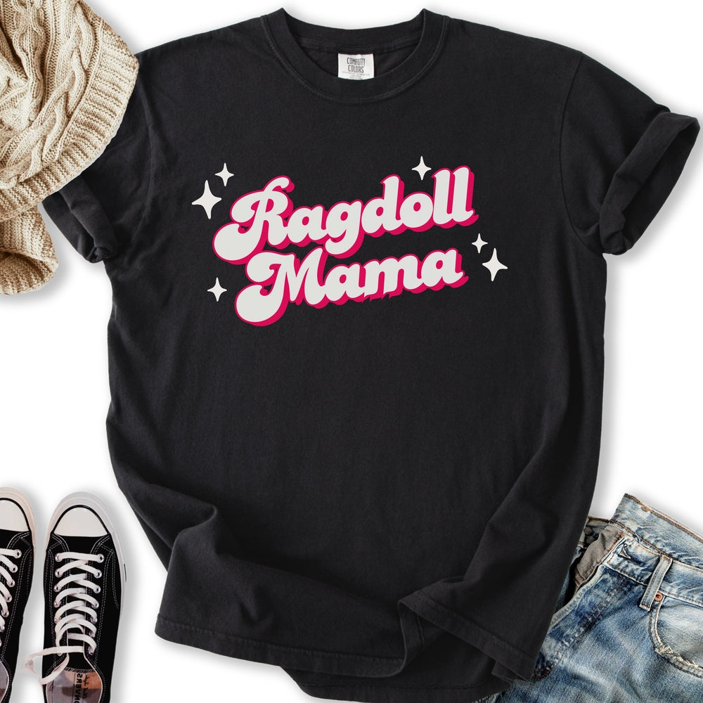 Groovy Ragdoll Mama T-Shirt
