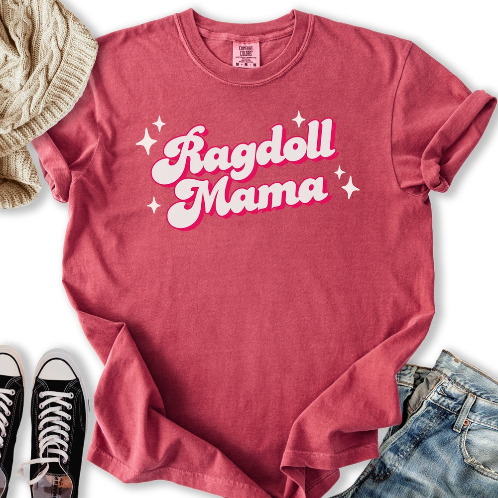 Groovy Ragdoll Mama T-Shirt