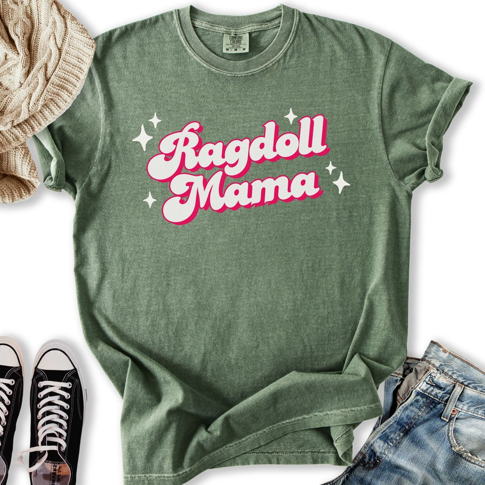 Groovy Ragdoll Mama T-Shirt