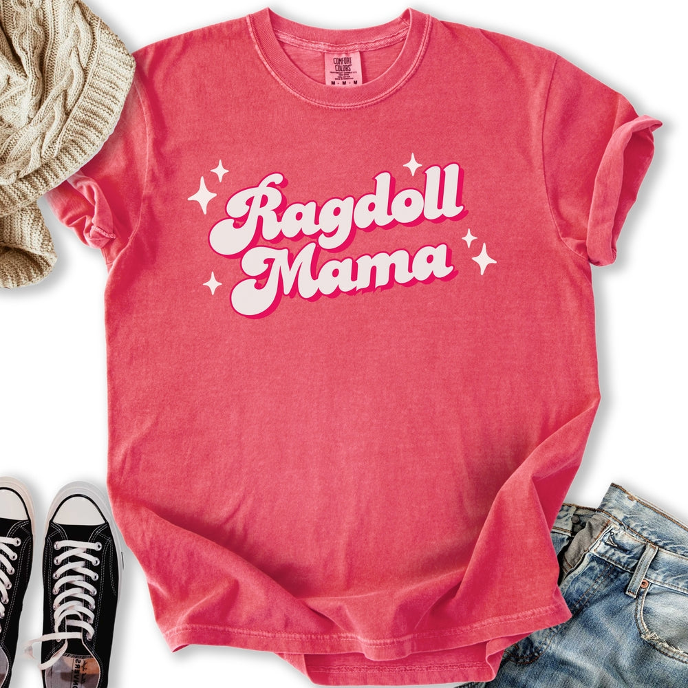 Groovy Ragdoll Mama T-Shirt