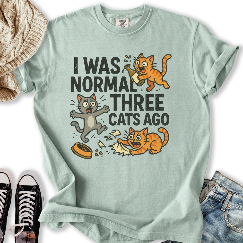 I was Normal Wild Cat T-Shirt
