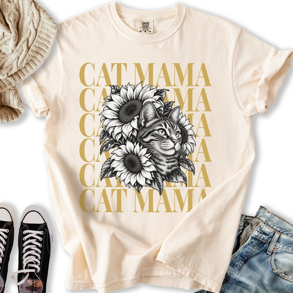 Vintage Cat Mama Relaxed Tee