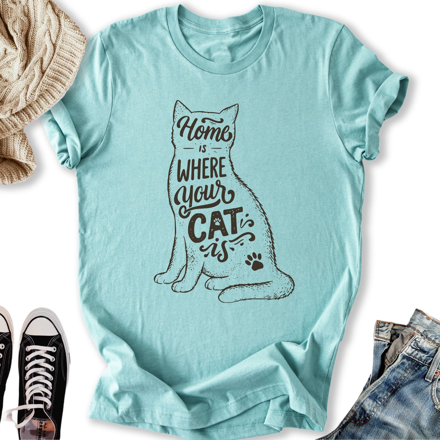 Where Your Cat Is T-Shirt
