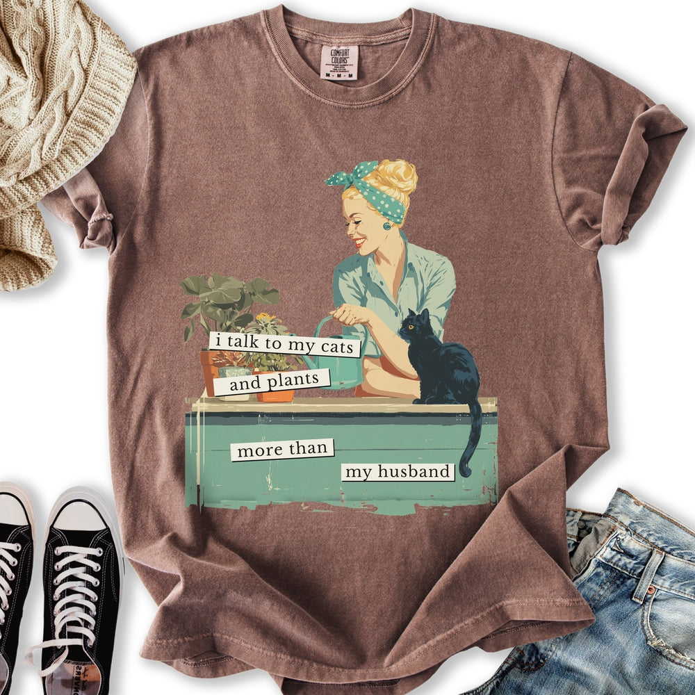I Talk To My Cats T-Shirt