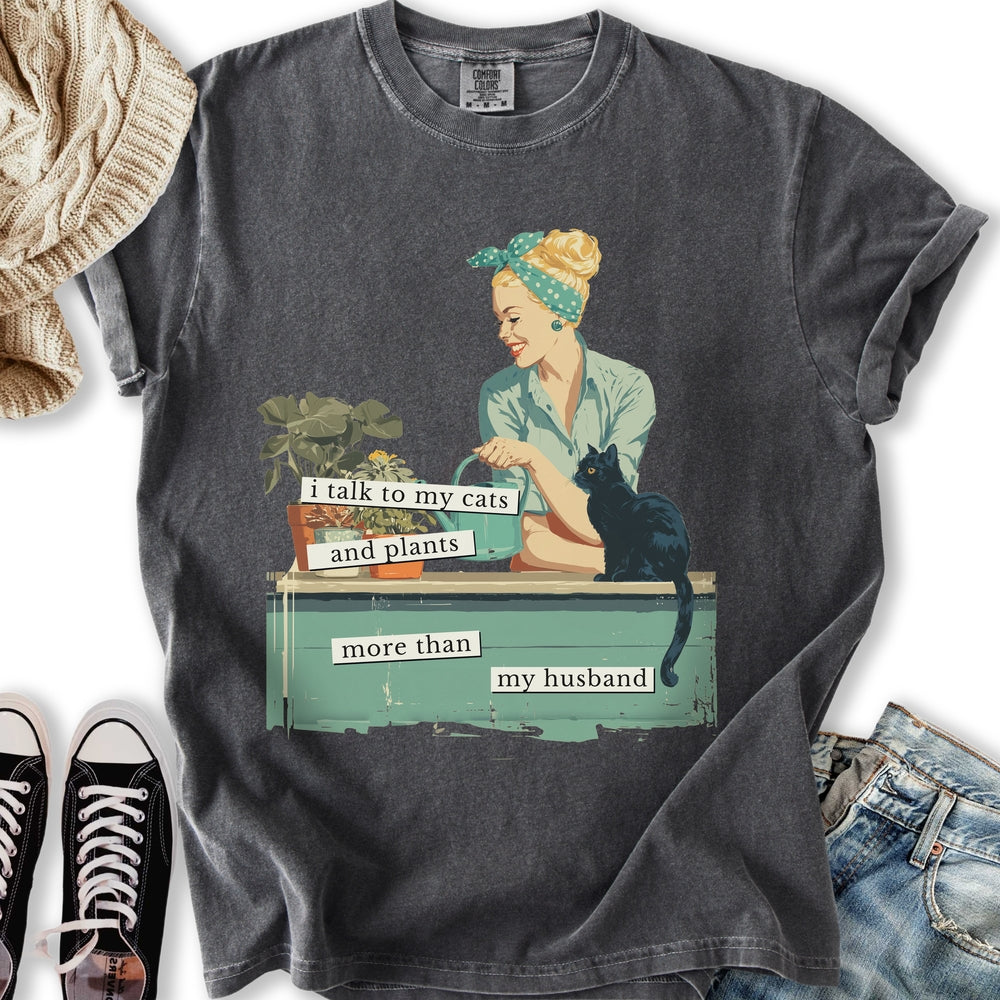 I Talk To My Cats T-Shirt