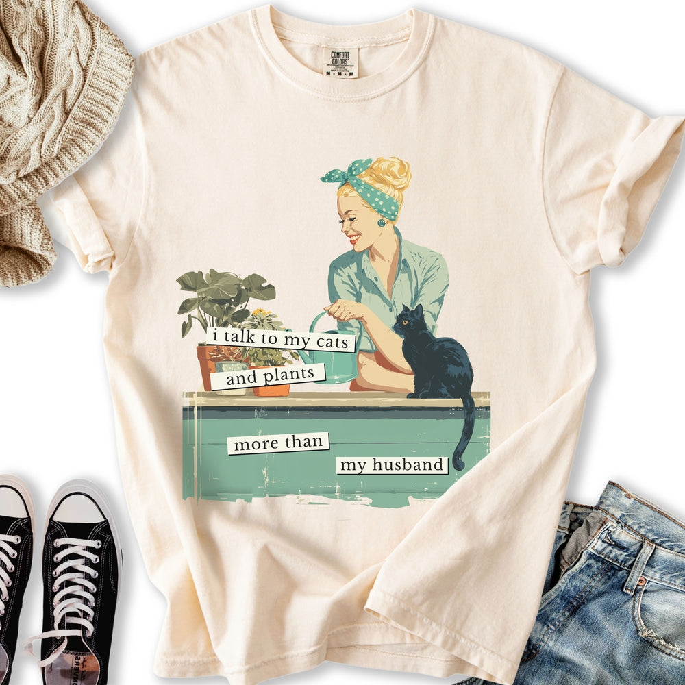 I Talk To My Cats T-Shirt