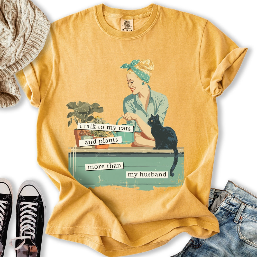 I Talk To My Cats T-Shirt