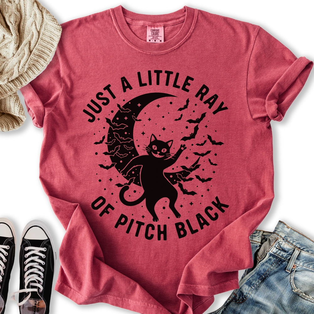 Pitch Black Cat T-Shirt