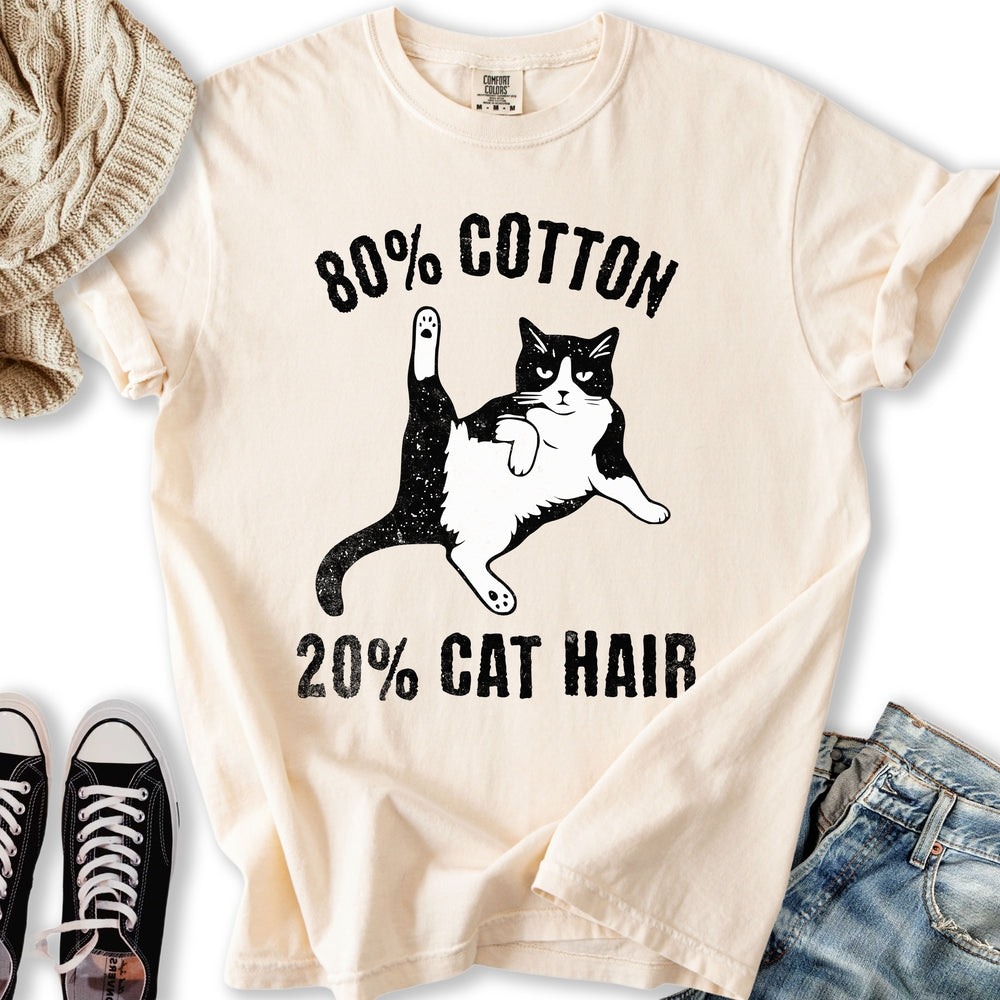 20% Cat Hair T-shirt
