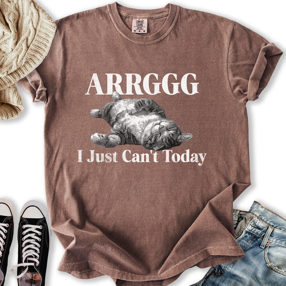 I Can't Today Cat T-Shirt