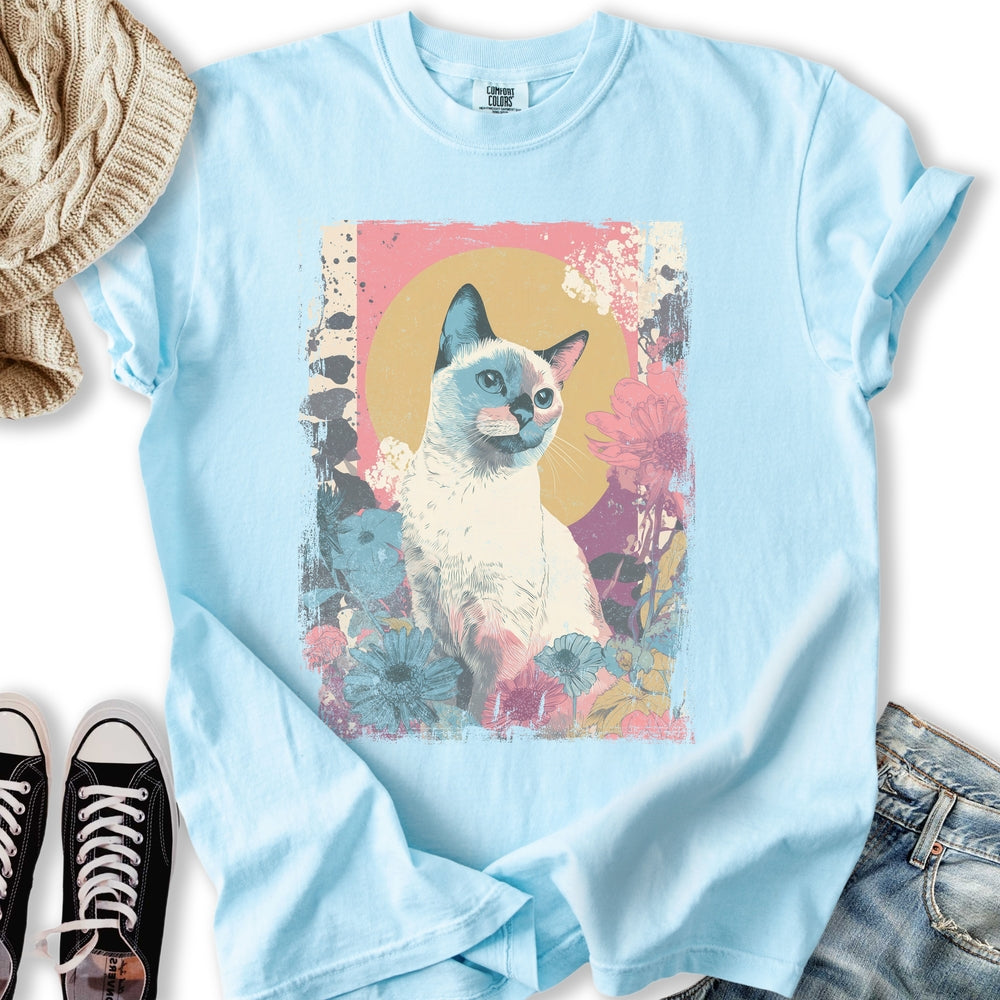 Siamese Pastel Art T-Shirt