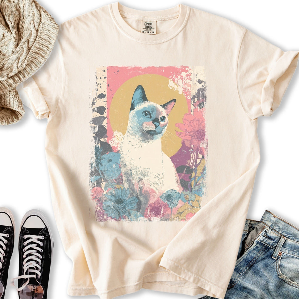 Siamese Pastel Art T-Shirt