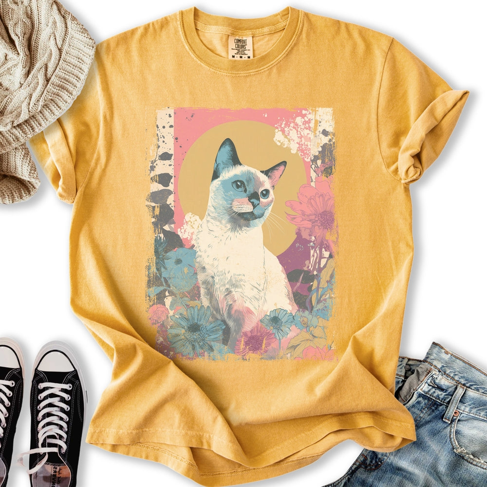 Siamese Pastel Art T-Shirt