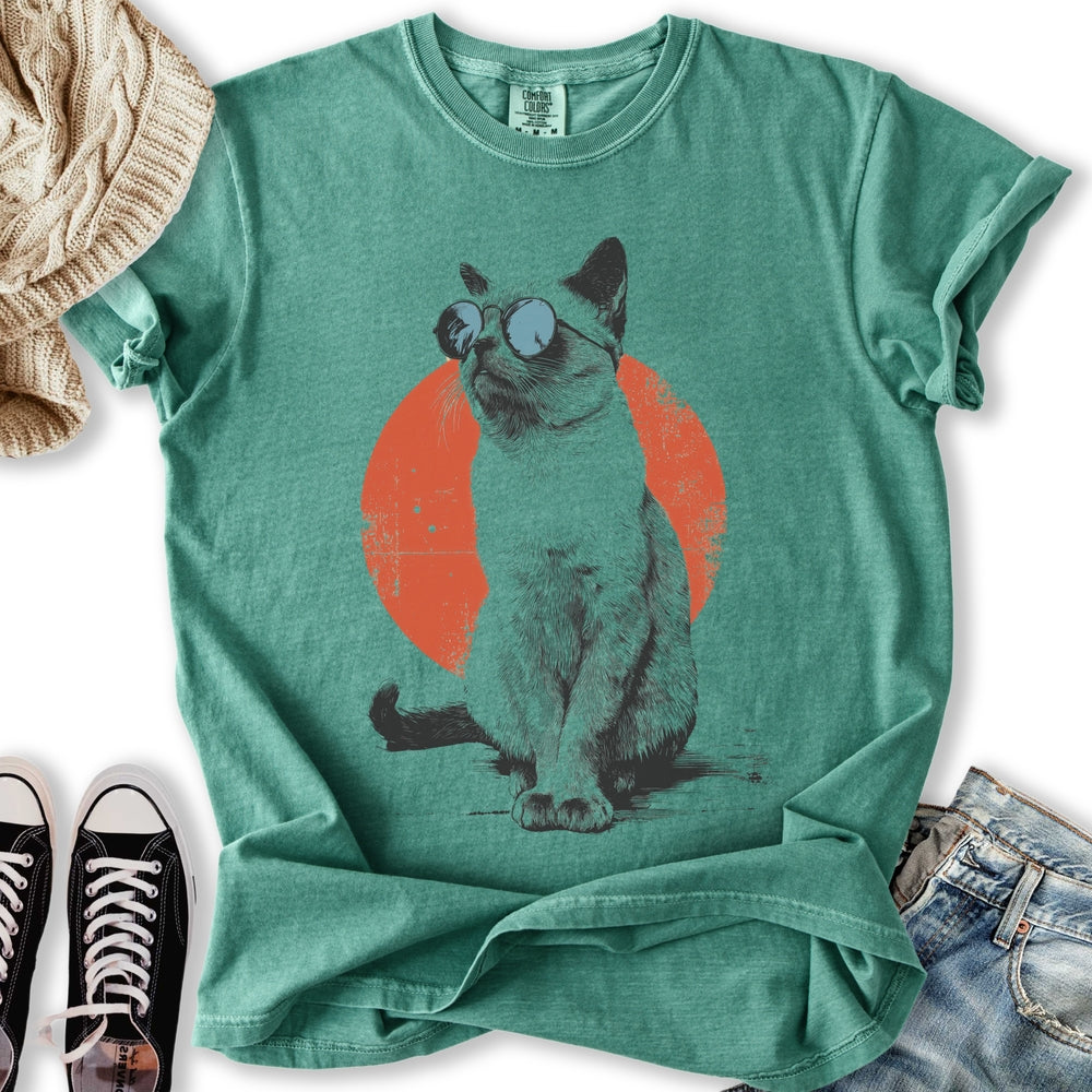 Retro Sunset Siamese T-Shirt