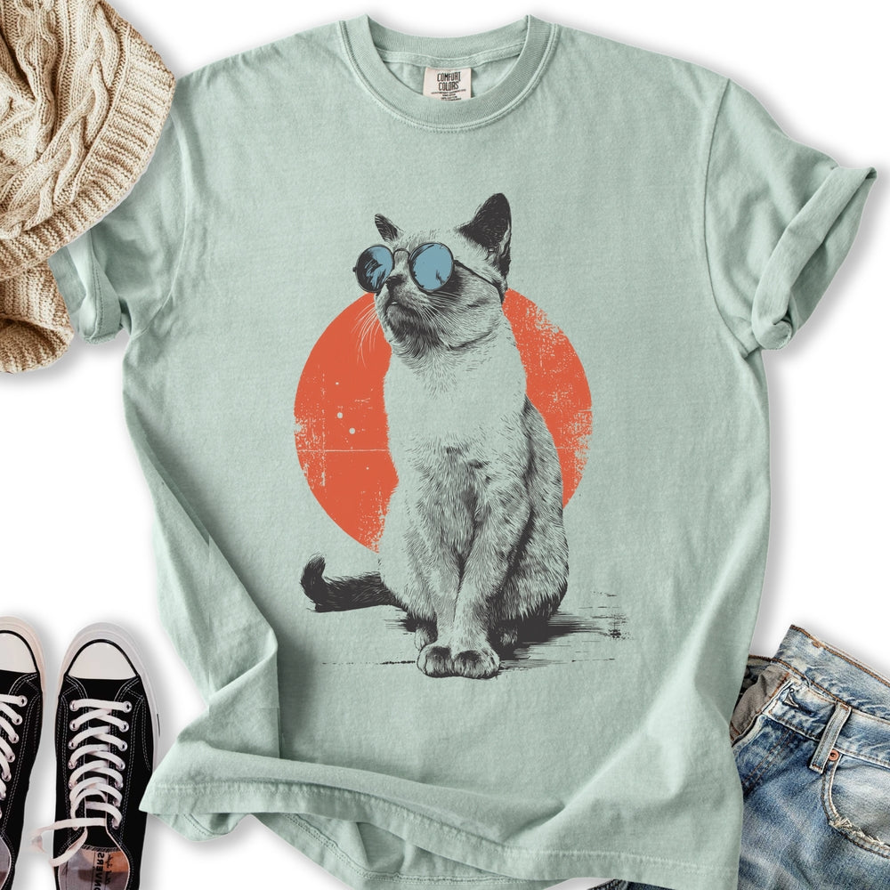 Retro Sunset Siamese T-Shirt