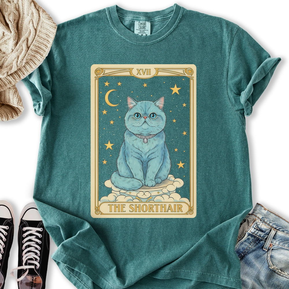 The Shorthair Cat Tarot T-Shirt