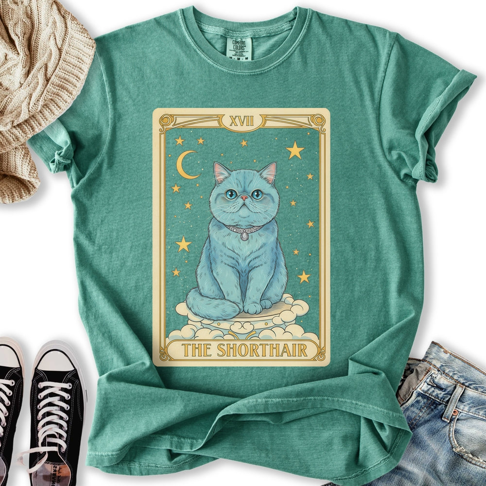 The Shorthair Cat Tarot T-Shirt