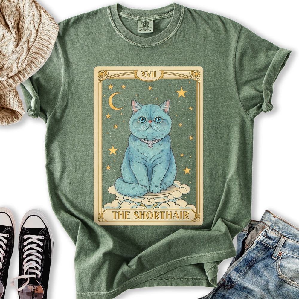 The Shorthair Cat Tarot T-Shirt