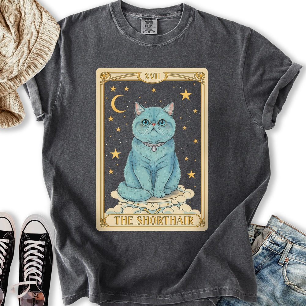 The Shorthair Cat Tarot T-Shirt