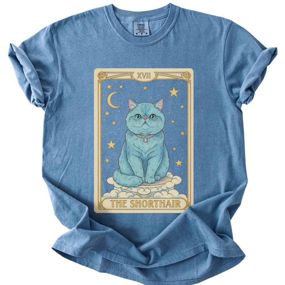 The Shorthair Cat Tarot T-Shirt