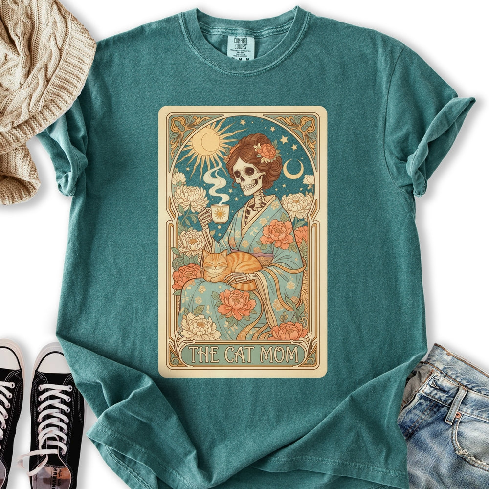 Pastel Cat Mom Tarot T-Shirt