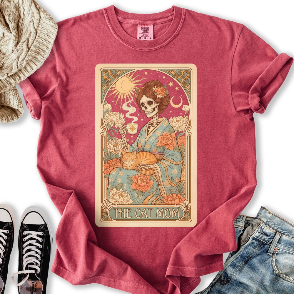 Pastel Cat Mom Tarot T-Shirt