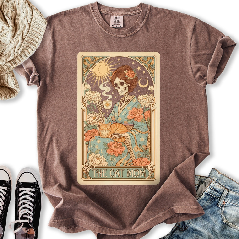 Pastel Cat Mom Tarot T-Shirt