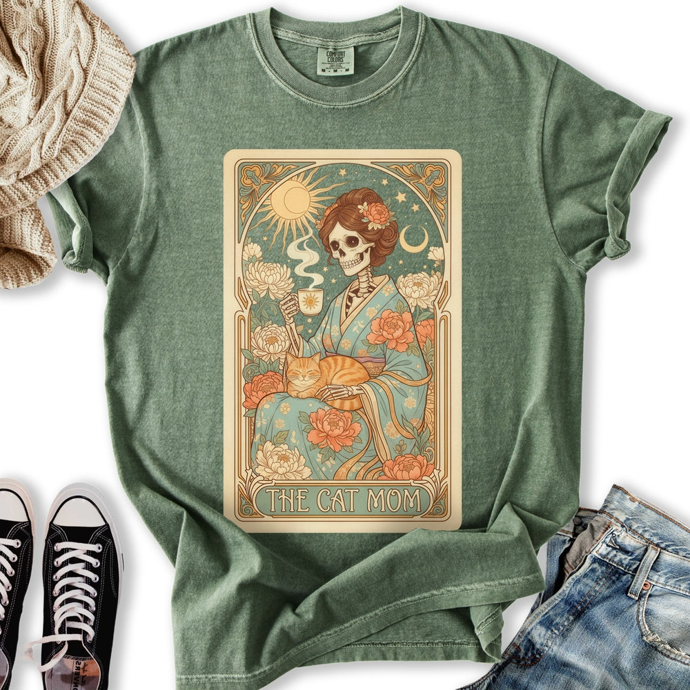 Pastel Cat Mom Tarot T-Shirt