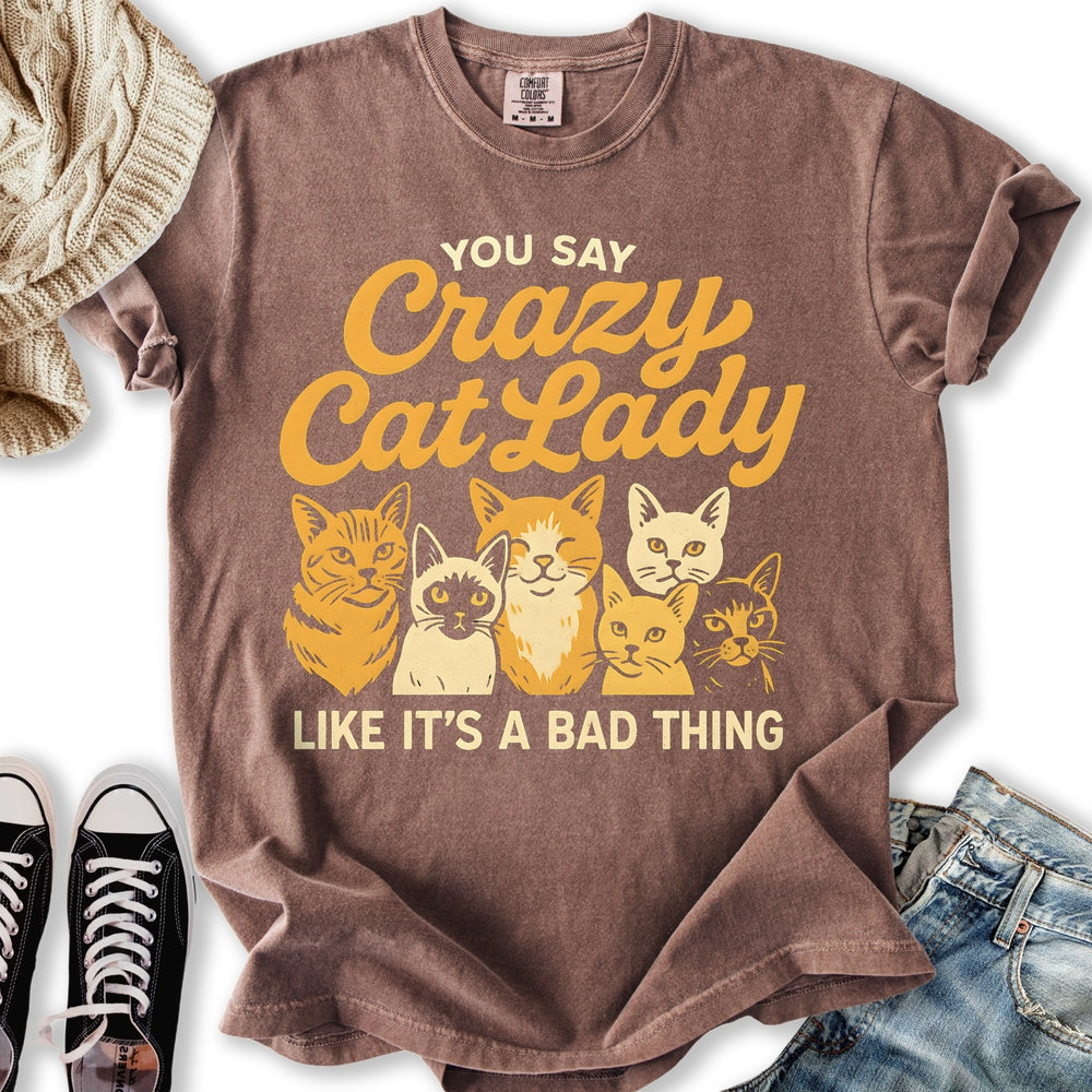 Crazy Cat Lady Vintage T-Shirt