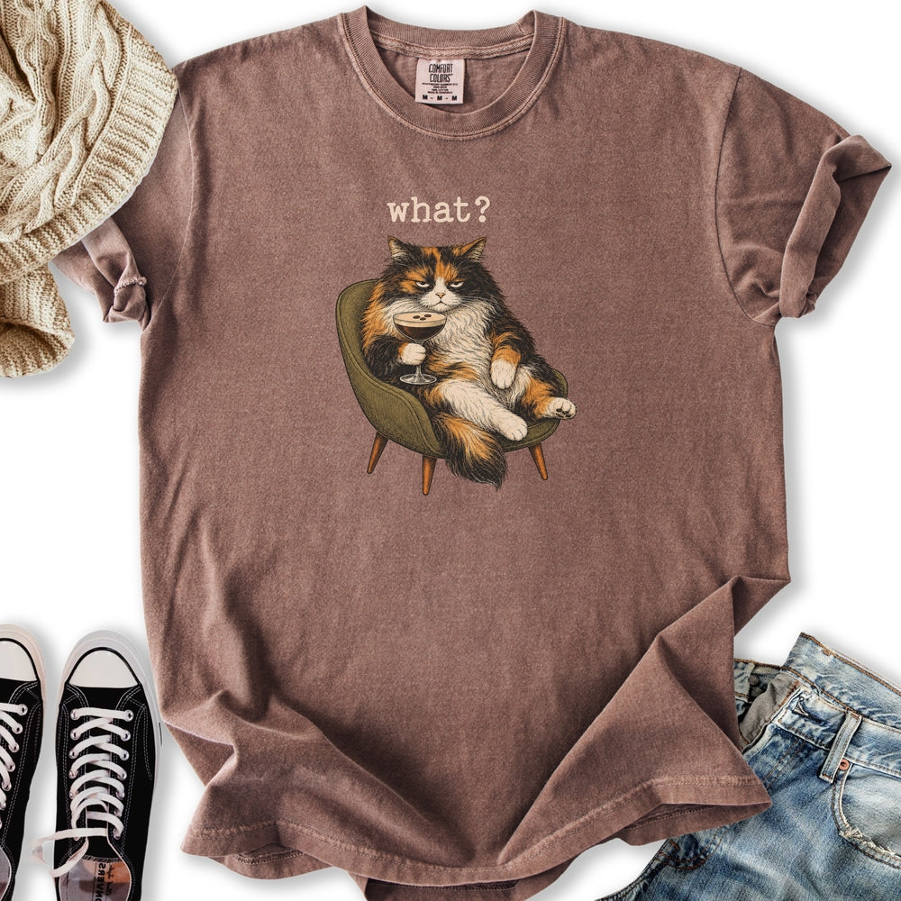 Grumpy Calico Cat T-Shirt