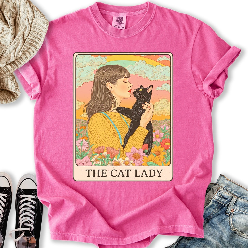 Black Cat Tarot T-shirt