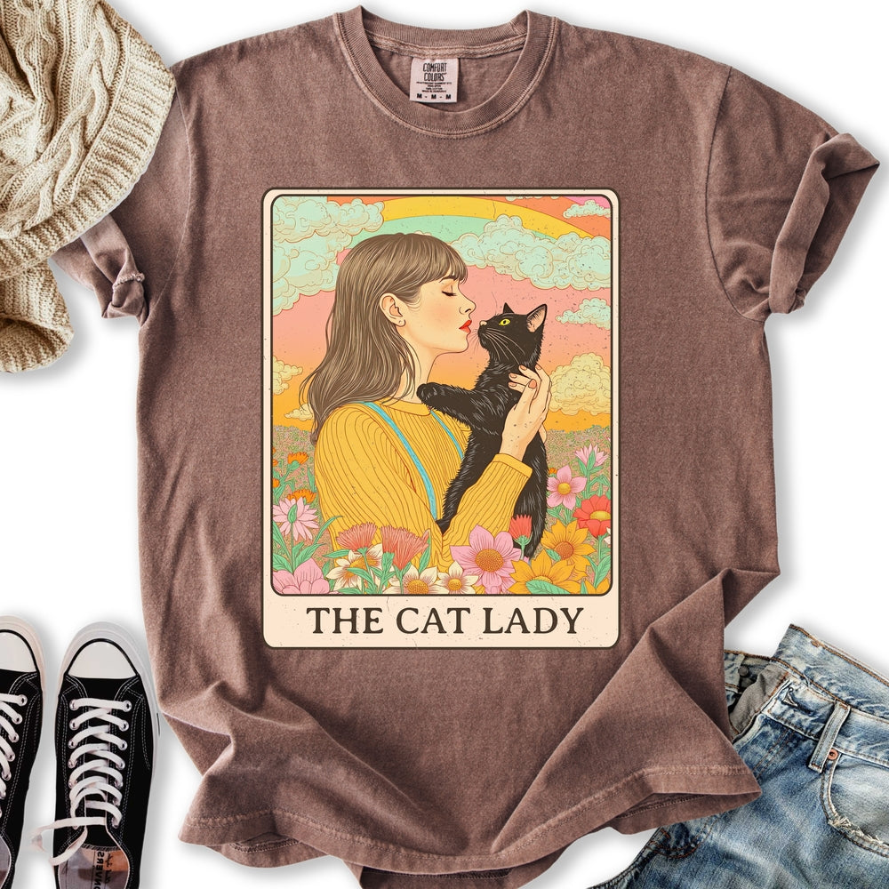 Black Cat Tarot T-shirt