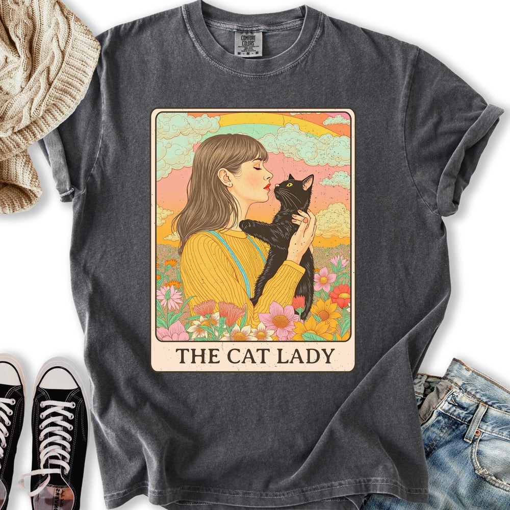 Black Cat Tarot T-shirt