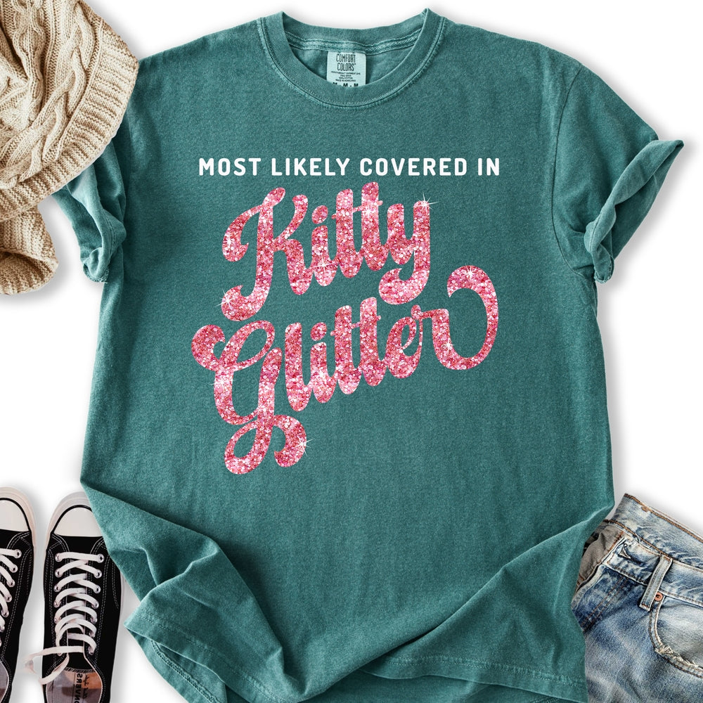 Covered In Kitty Glitter T-Shirt