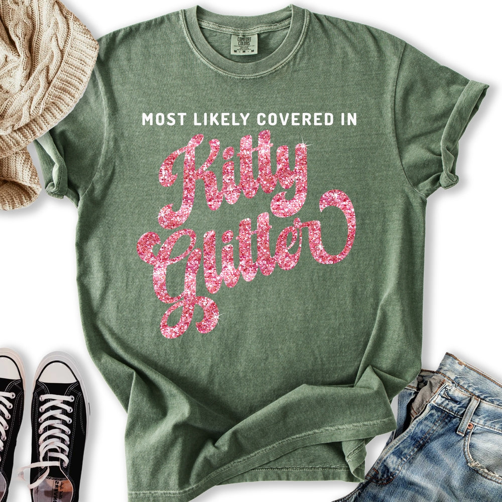 Covered In Kitty Glitter T-Shirt