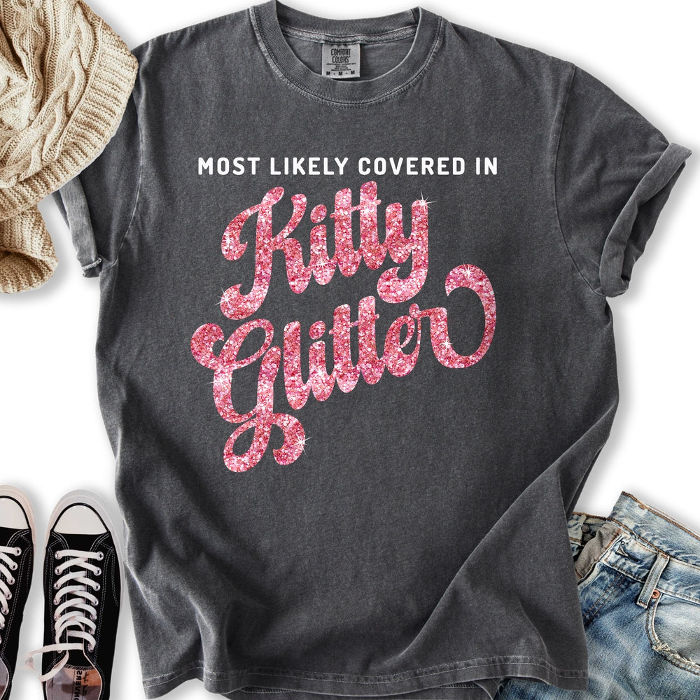 Covered In Kitty Glitter T-Shirt