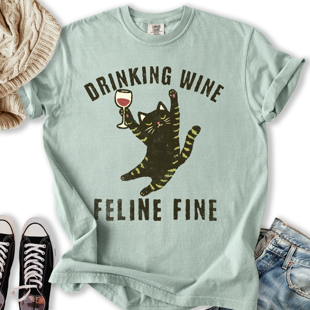 Drinking Wine T-Shirt